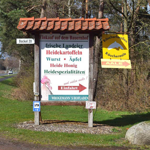 hinweisschild